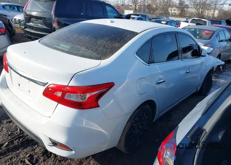2017 Nissan Sentra Sv z USA, uszkodzony, nr VIN 3N1AB7AP8HY350774